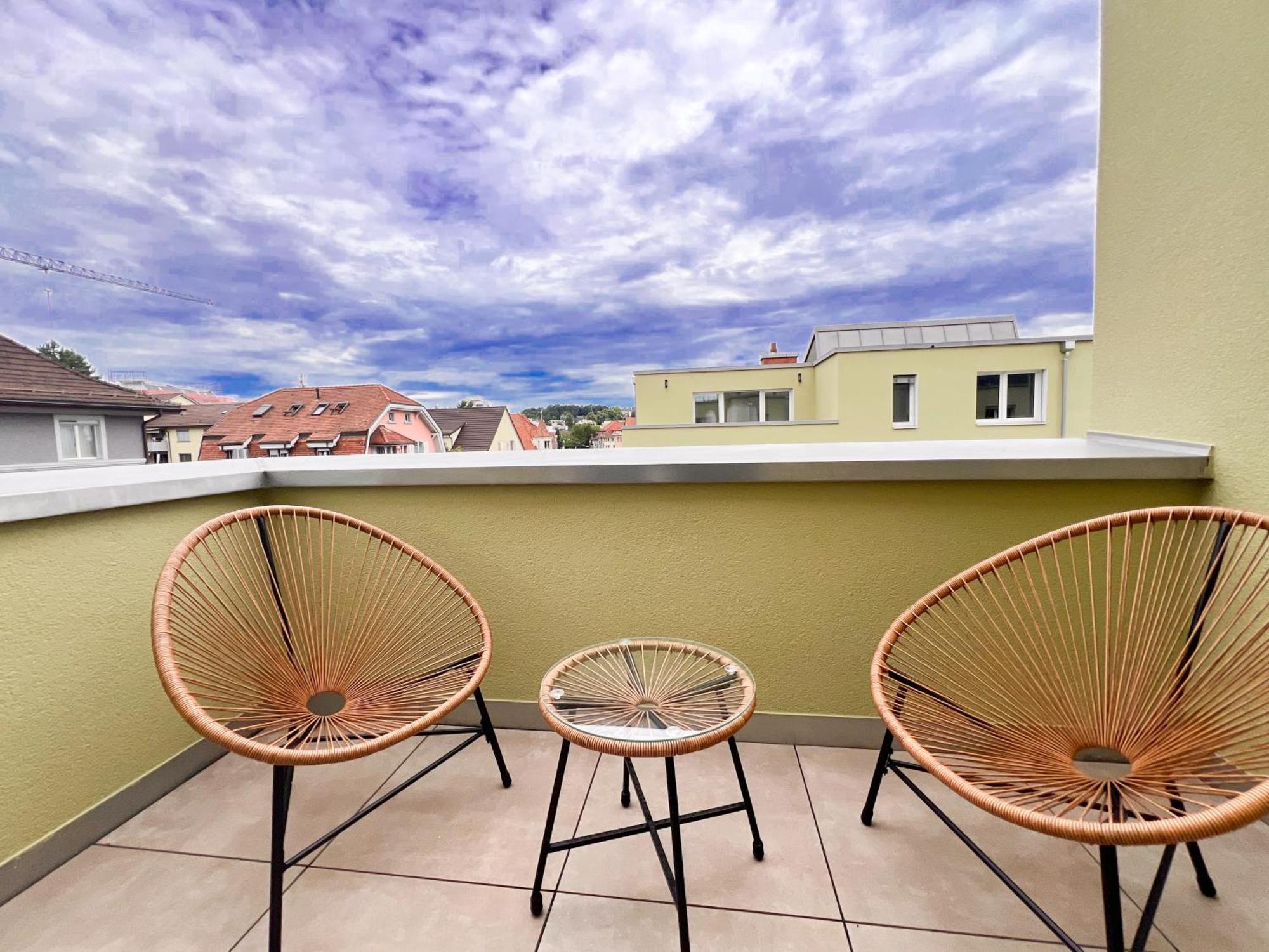 Skyline Rooftop Suite With 2 Balconies -401- Zurich Ngoại thất bức ảnh